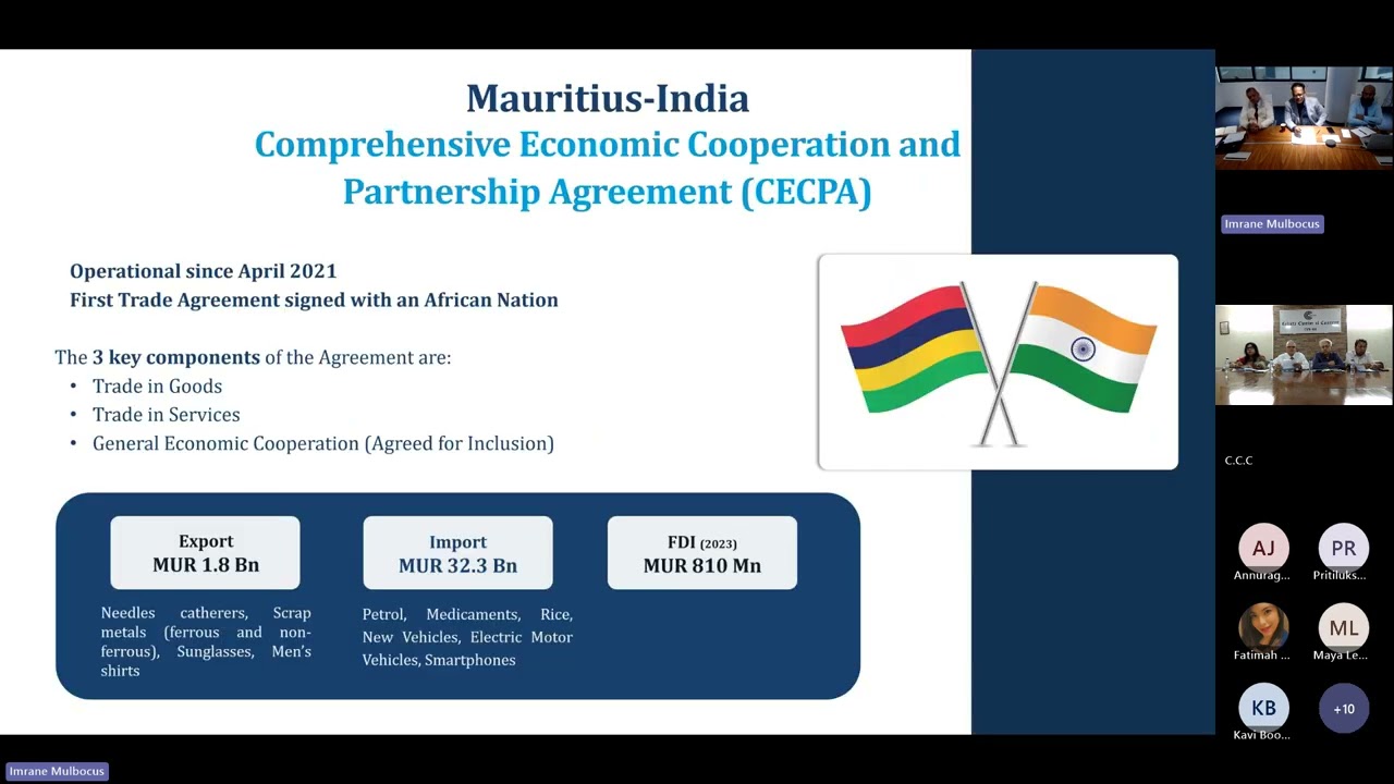 Webinar Calcutta Chamber of Commerce