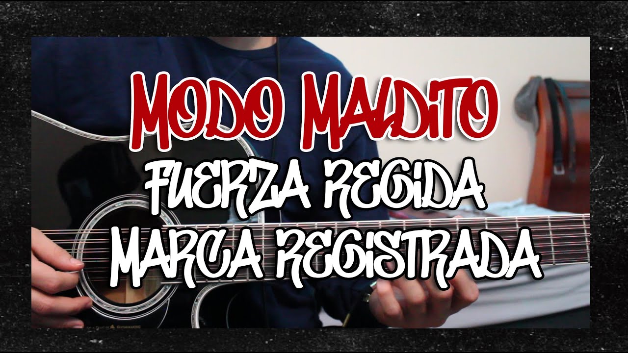 Modo Maldito  - Fuerza Regida × Marca Registrada - Requinto TABS Tutorial - Guitarra