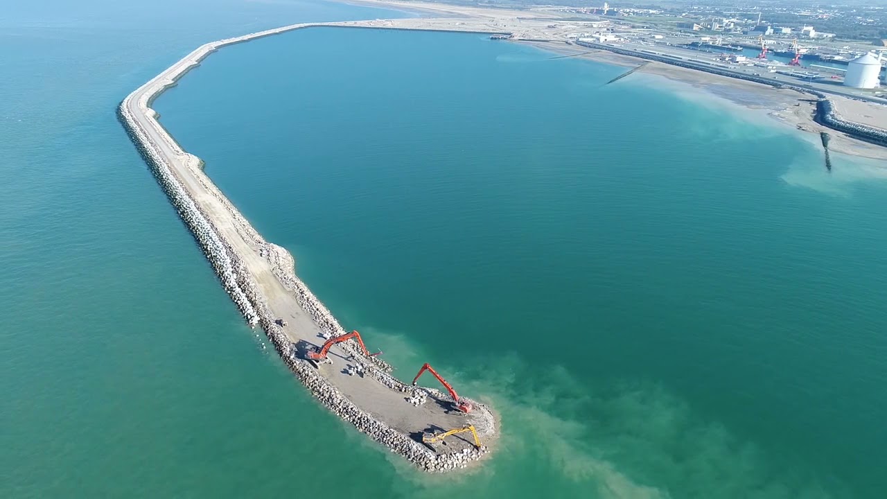 Livraison du chantier Calais Port 2015