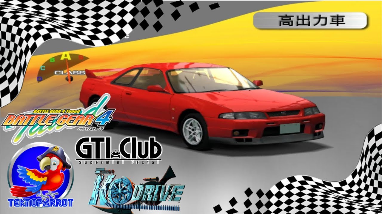 Tutorial teknoparrot en español parte 10, Battle gear 4 tuned,GTI supermini festa,K.O Drive
