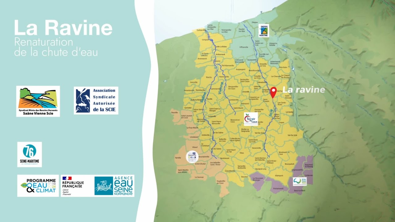 Travaux de renaturation de la Ravine