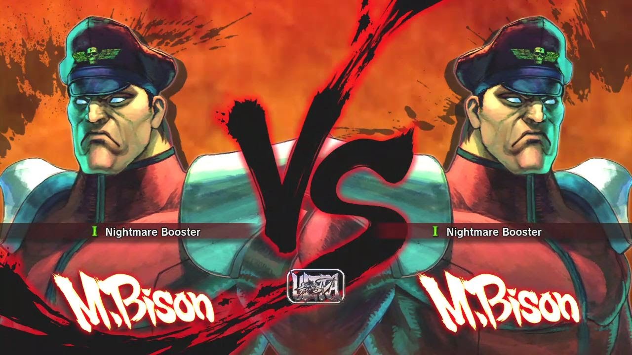Ultra Street Fighter 4 - M. Bison против M. Bison [Самый сложный]