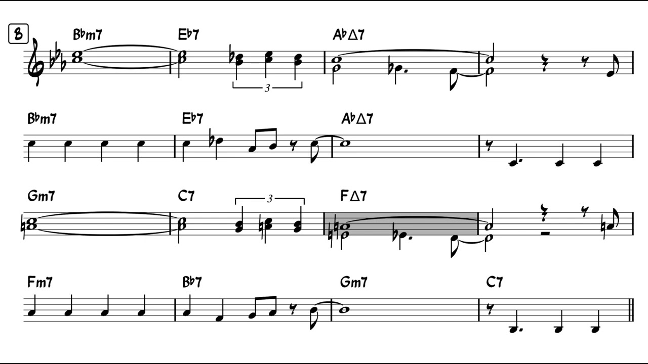 Del Sasser | Sam Jones - Backing Track / Play-Along with Lead Sheet