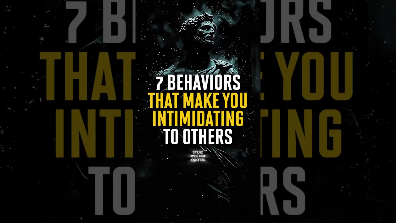 7 Behaviors That Silently Command Respect | Stoic Power
