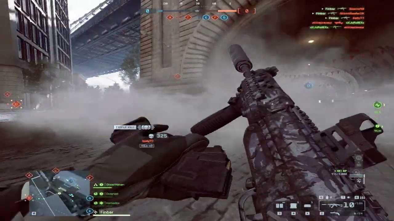 Farming Battledads for 4 minutes in Battlefield 6