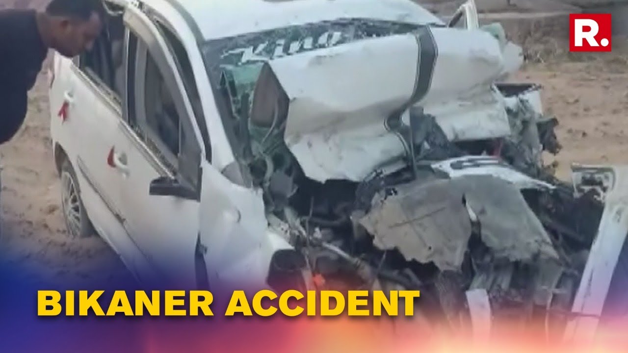 Rajasthan: 4 Dead, 2 Injured In Tragic Car-Truck Collision In Bikaner