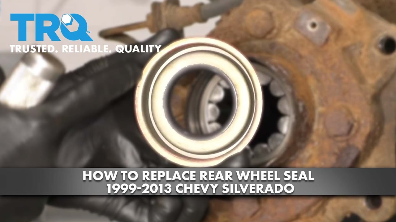Как заменить сальник заднего колеса на Chevrolet Silverado 1999-2013