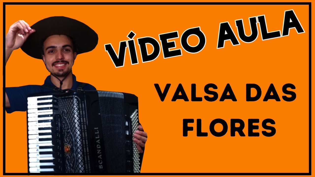 VIDEO AULA - como tocar VALSA DAS FLORES na GAITA (acordeon)