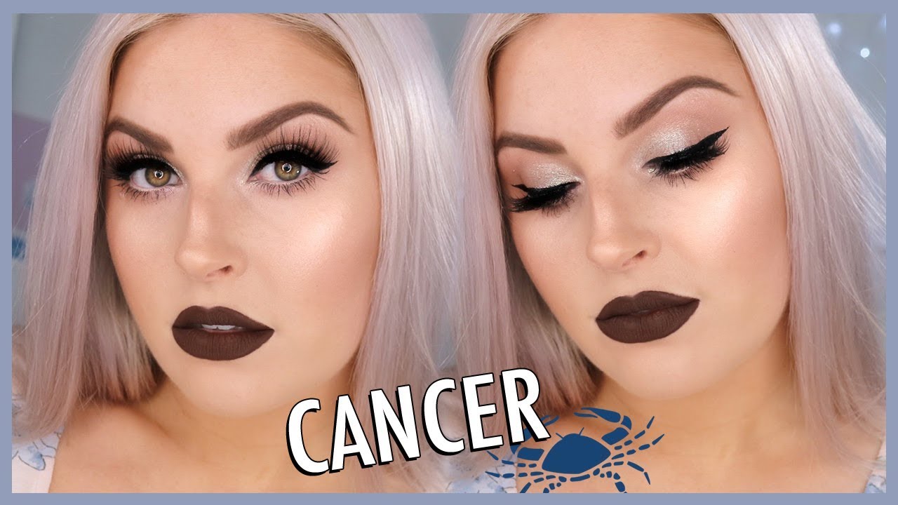 Cancer Makeup Look ♋ ZODIAC SIGNS SERIES 💕🦀