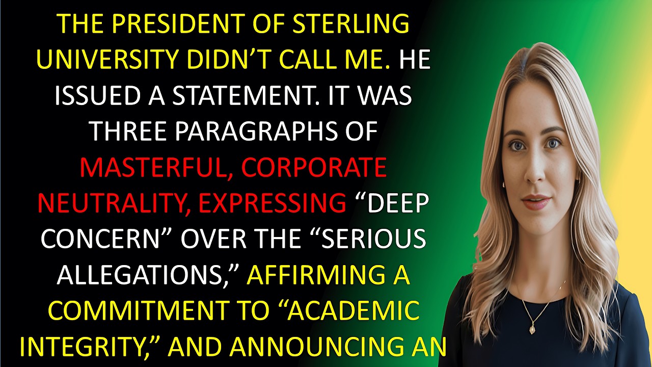 The President Of University Didn’t Call Me | He Issued A Statement  Over The “Serious Allegations