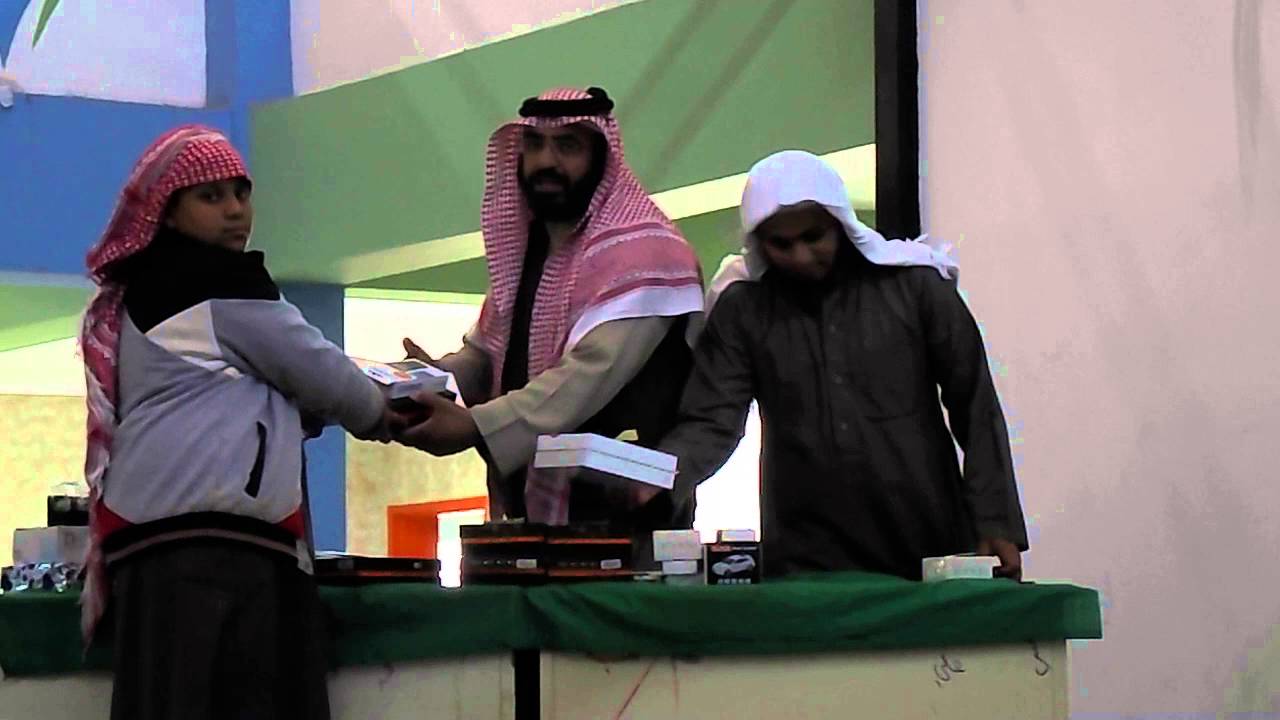 تكريم طلاب مدرسة بن دريد في تبوك