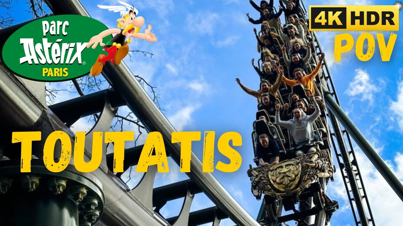 Onride POV TOUTATIS - Parc Asterix