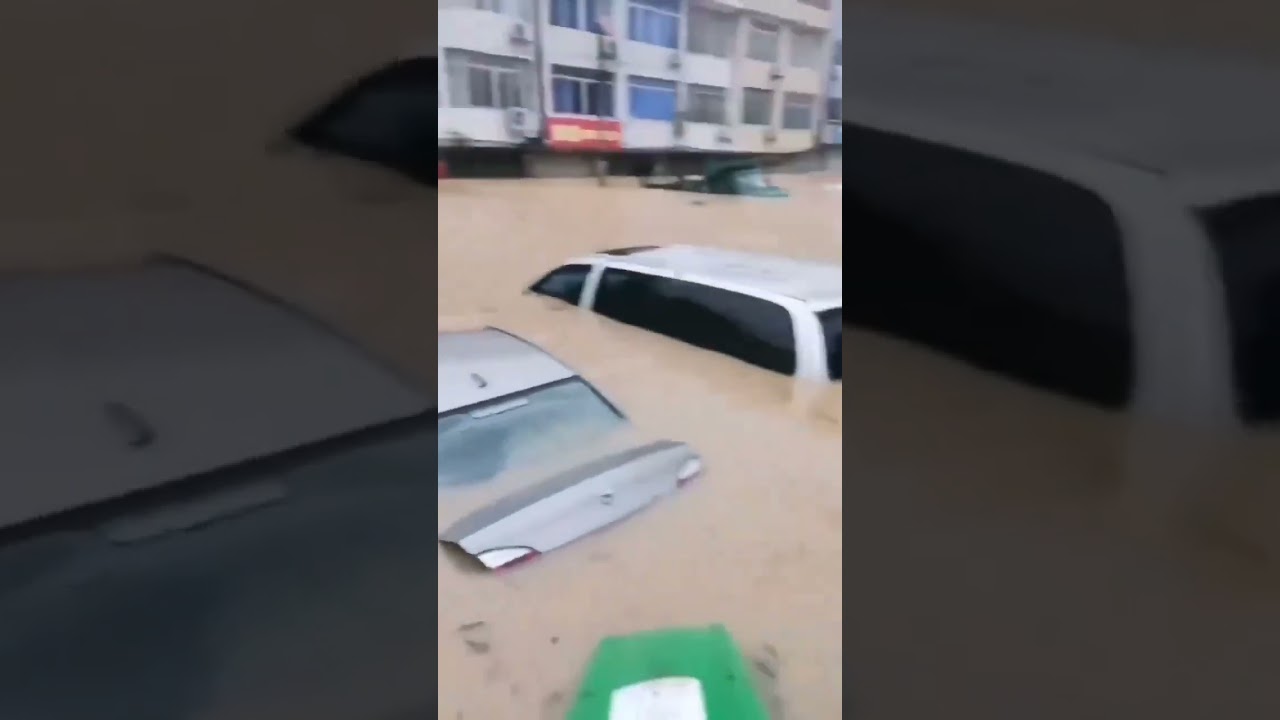 Massive floods due to extreme rainfall in Nanning city of Guangxi region, China 🇨🇳 (19.05.2024)