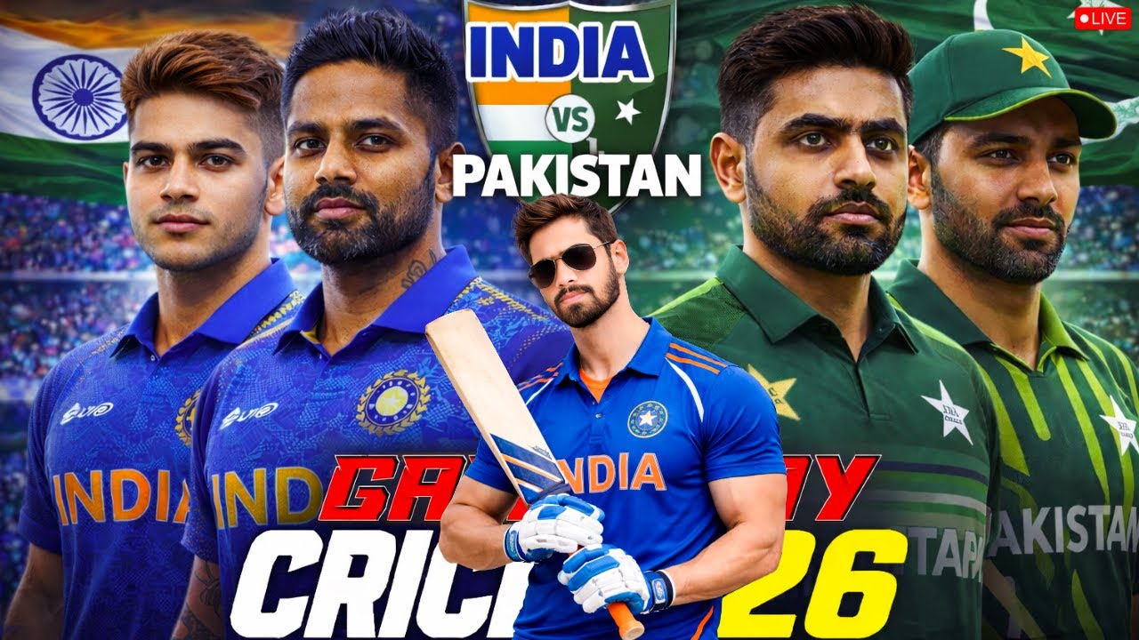 🔴 LIVE NOW! India vs Pakistan 😱| T-20 men's cricket | Intense Match | Cricket 26