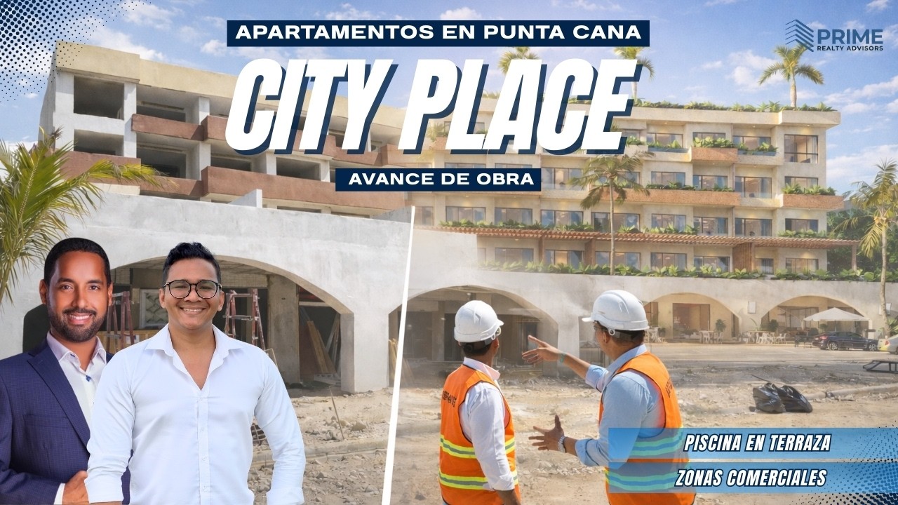 🏗️ City Place Desde US$123,000 | El Concepto Que Revoluciona Punta Cana 🏝️