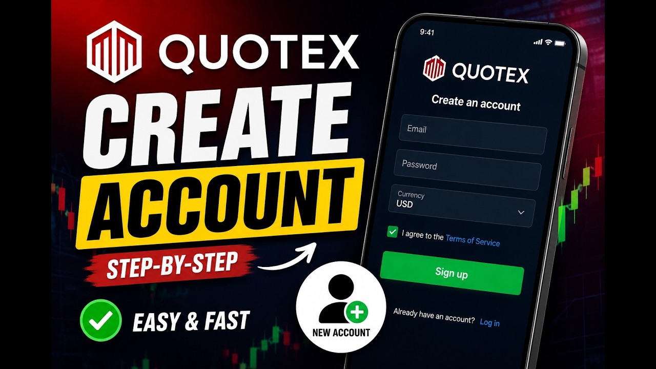 How to Create & Verify a QUOTEX Account | Quotex Account Create 2026