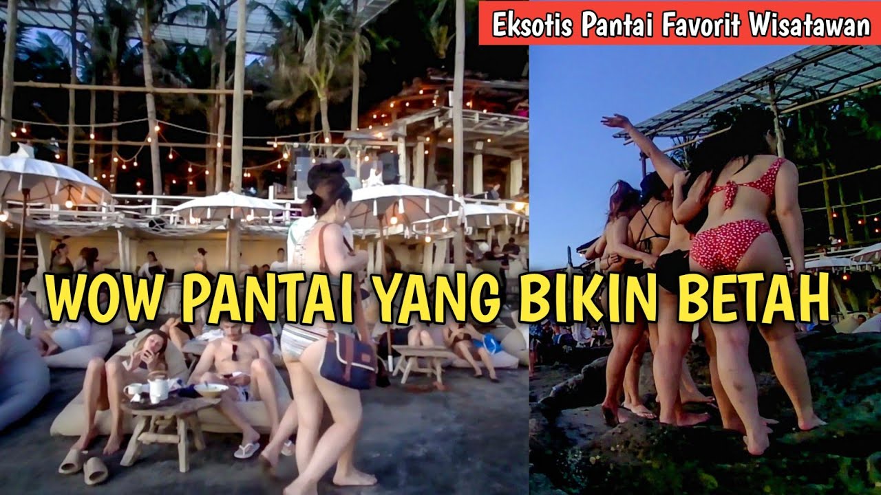 Serasa di Luar Negeri ? Pantai Ini Bebas Pantai Canggu Bali