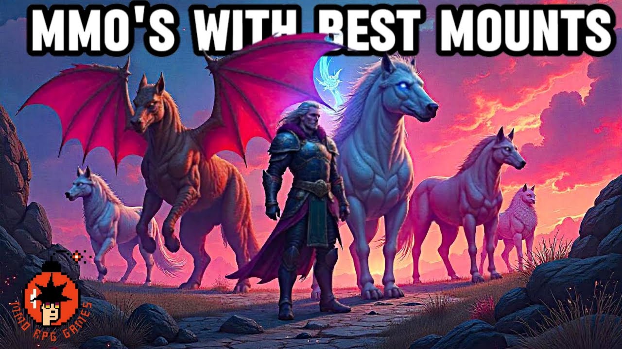 Top 13 MMOs for Collecting Mounts and Pets in 2024 | MMORPG 2024