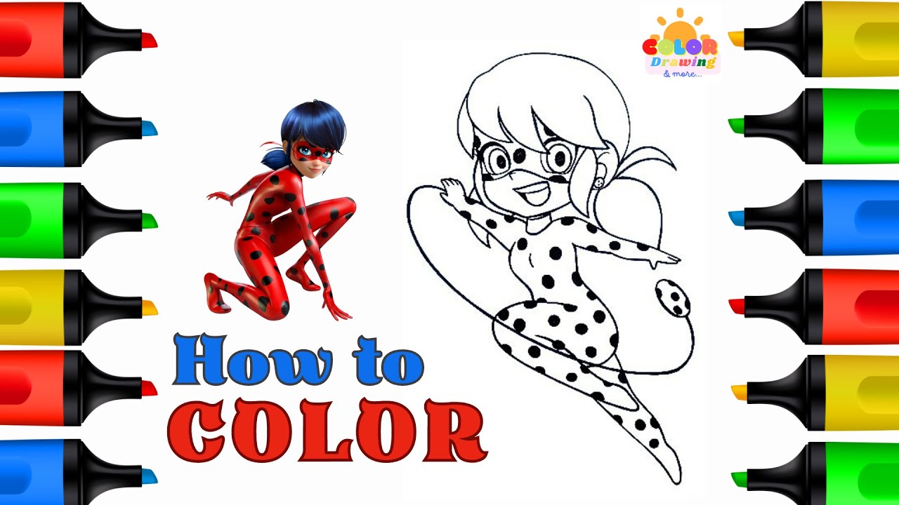 Get Ready for a Miraculous Ladybug Coloring Adventure!