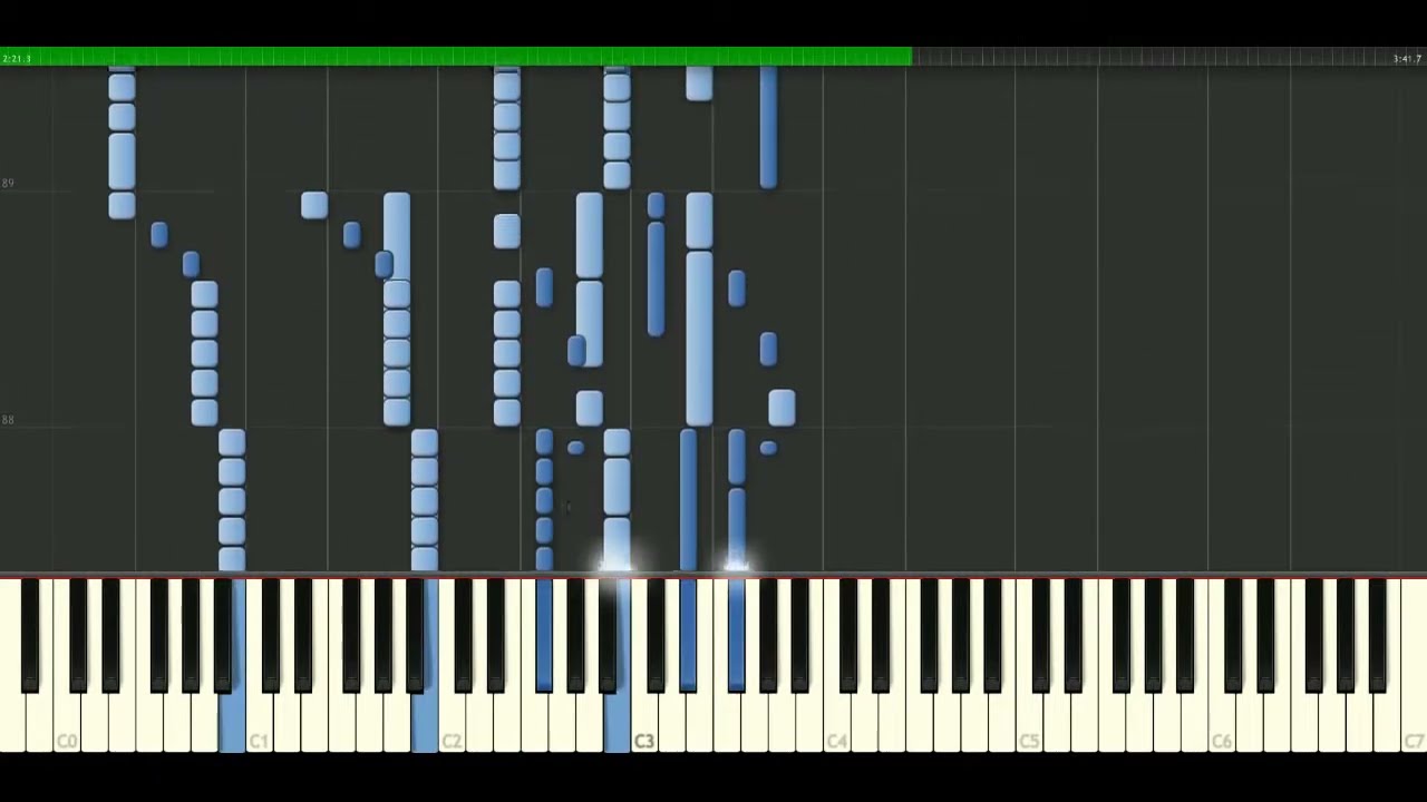 Billy Idol - Cant break me down [Piano Tutorial] Synthesia | passkeypiano