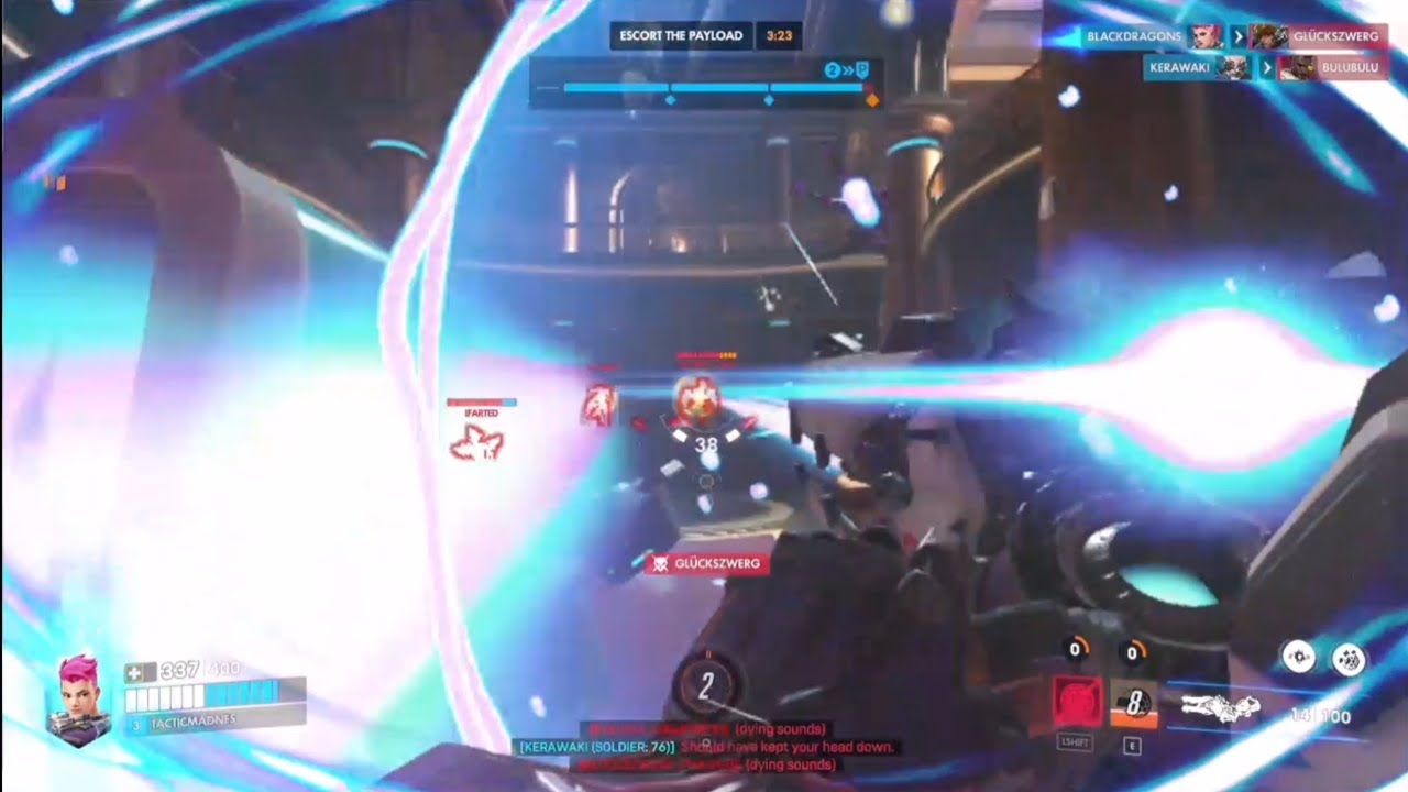 Overwatch feeling like a wall 