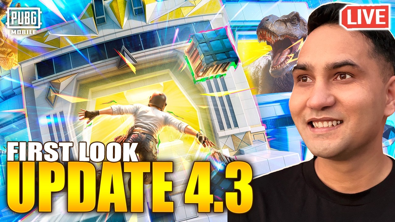 NEW 4.3 UPDATE PUBG MOBILE | PUBG MOBILE UPDATE 4.3 GAMEPLAY