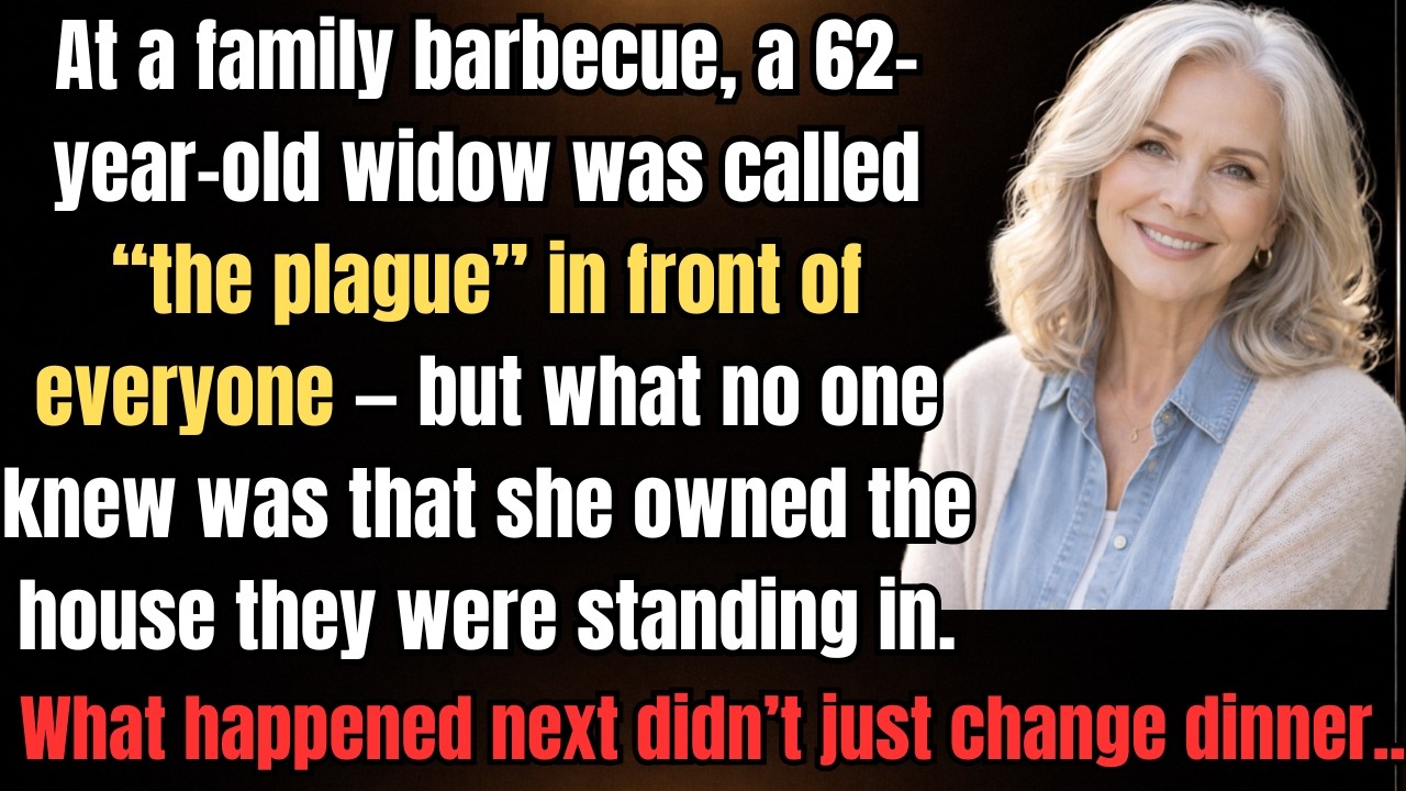 At the Family Barbecue, My Daughter-in-Law Called Me “the Plague” — But She Forgot I Owned the House