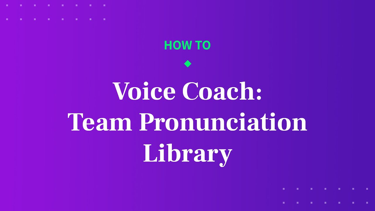 Tutorial: Team Libraries