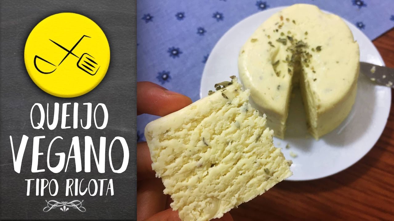 QUEIJO VEGANO TIPO RICOTA | Cozinha FIT