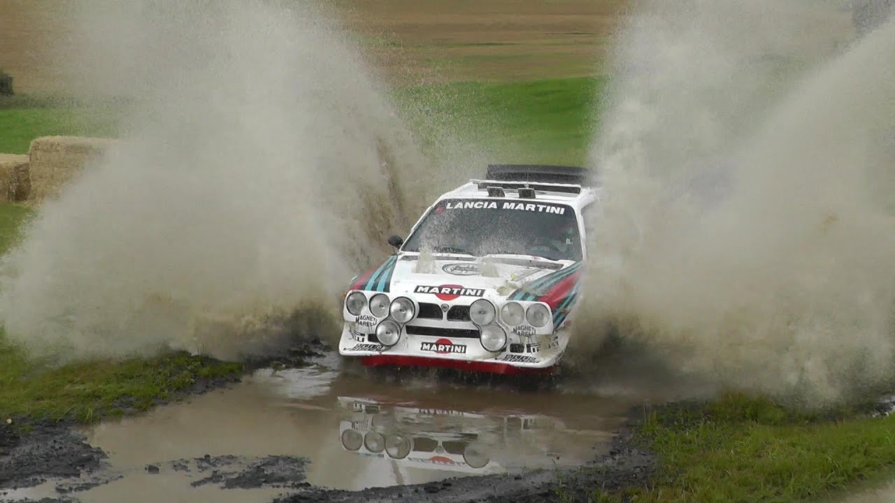 Lancia Delta S4 Group B Rally Car pure Action