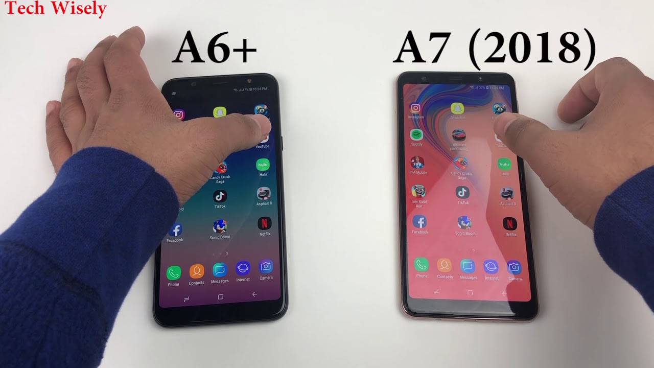Galaxy A6 Plus VS A7 (2018).....