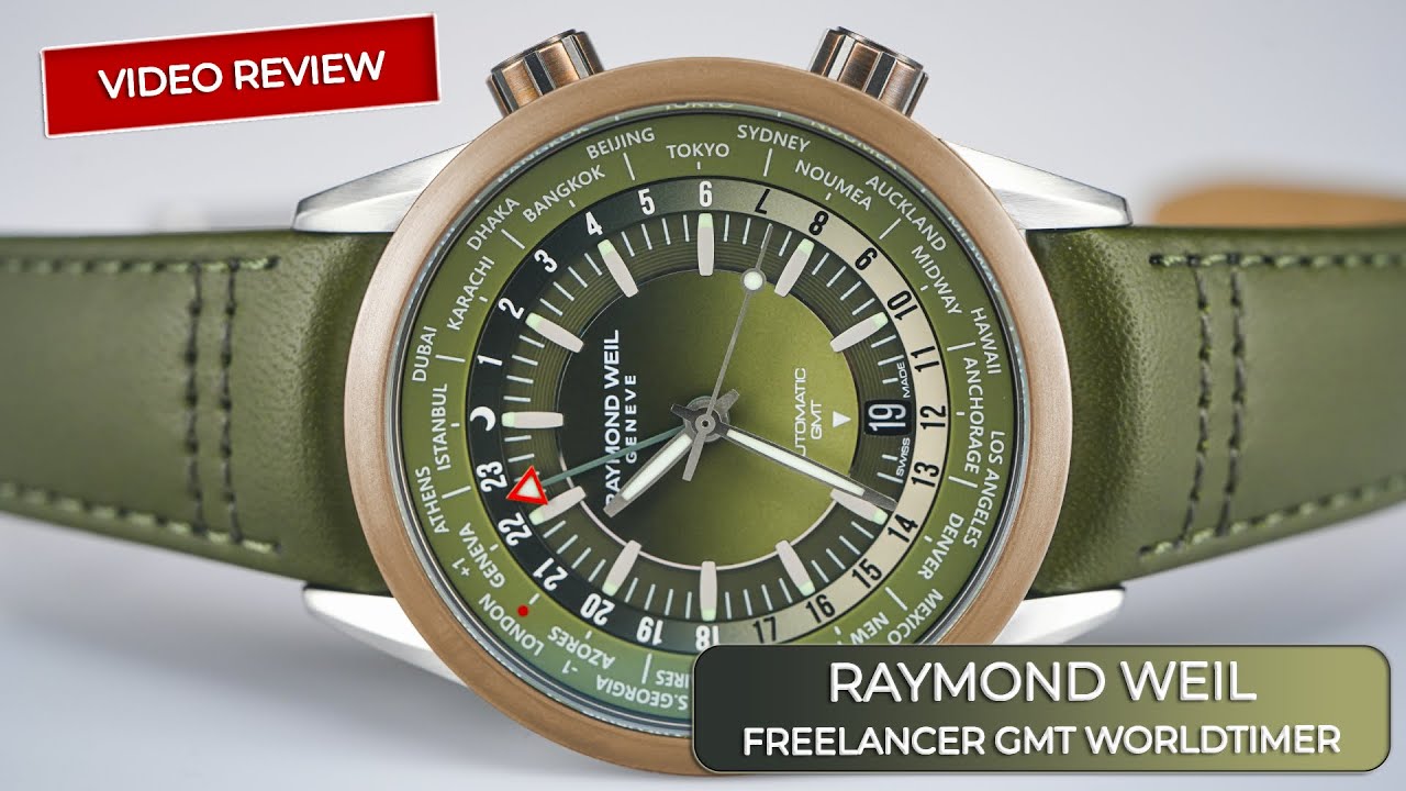 Raymond Weil Freelancer GMT Worldtimer – Yeni Seyahat Stiliniz [English Sub]