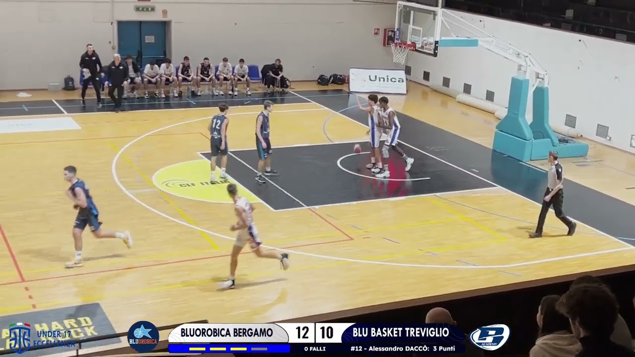 U17: BluOrobica Bergamo - Blu Basket Treviglio