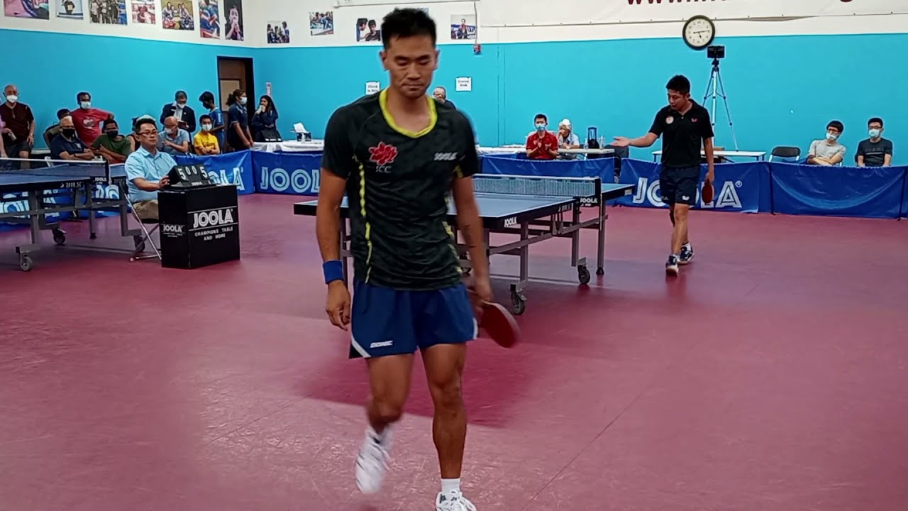 Final: Kou Lei (2810) vs Tao Wenzhang (2770) at ICC Joola Open on 8-29-2021