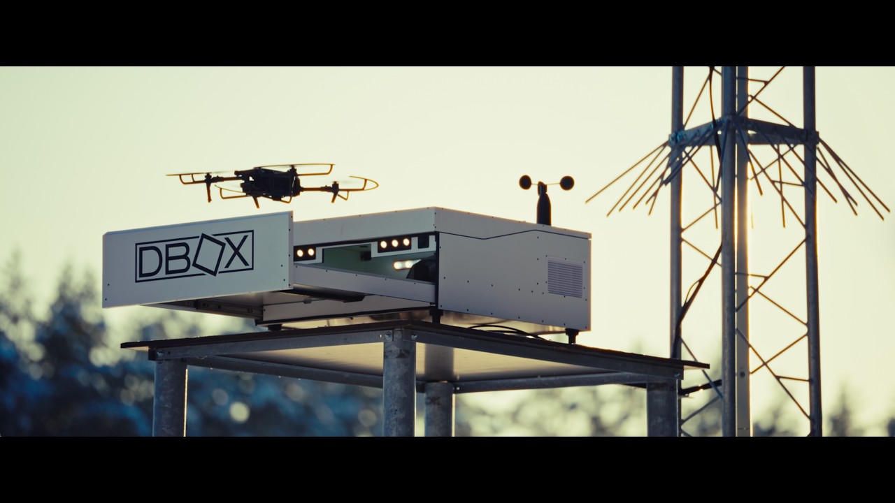 DBOX PRT - drone in a box solution with Parrot Anafi UKR