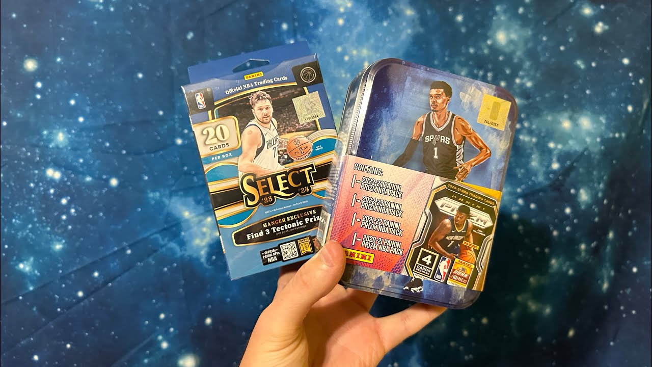 2023-24 Panini Select Basketball Hanger Boxes + MJH Prizm Repack Tin