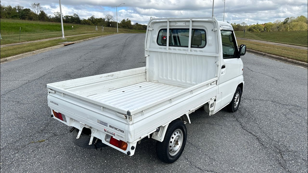 2000 MITSUBISHI MINICAB GD-U61T ——24,455 Miles - Automatic Transmission - A/C - JDM  - DRIVING VIDEO