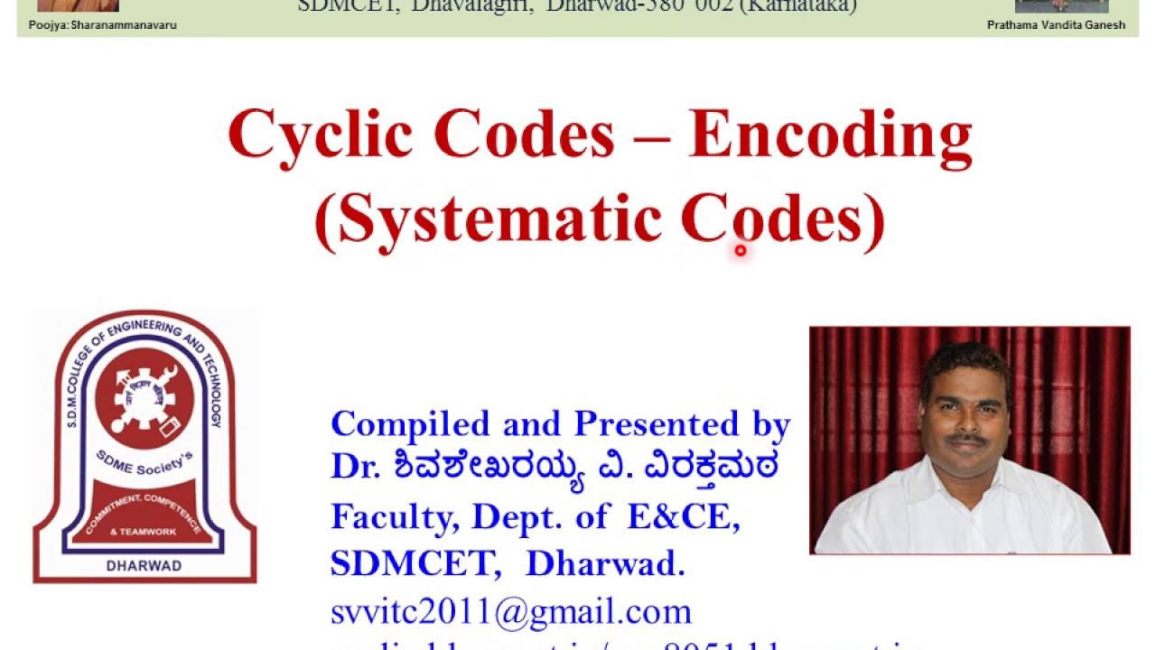 Cyclic Codes Encoding