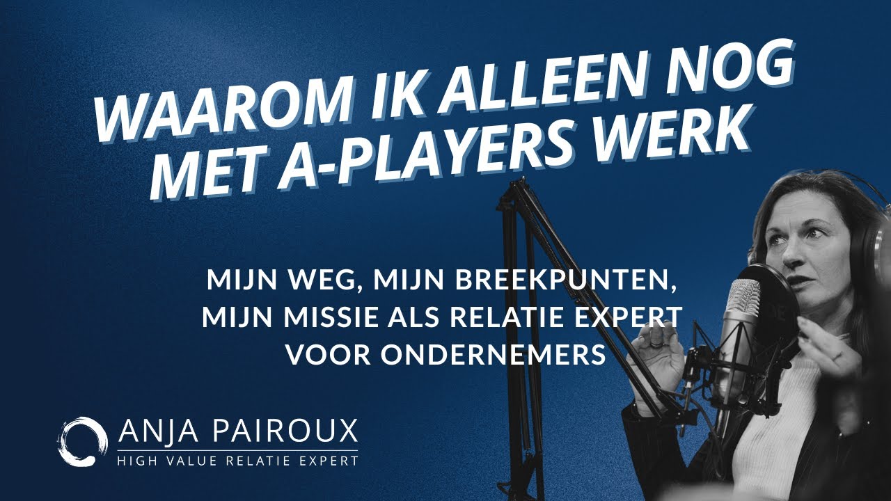 #1 - Wie is Anja Pairoux?