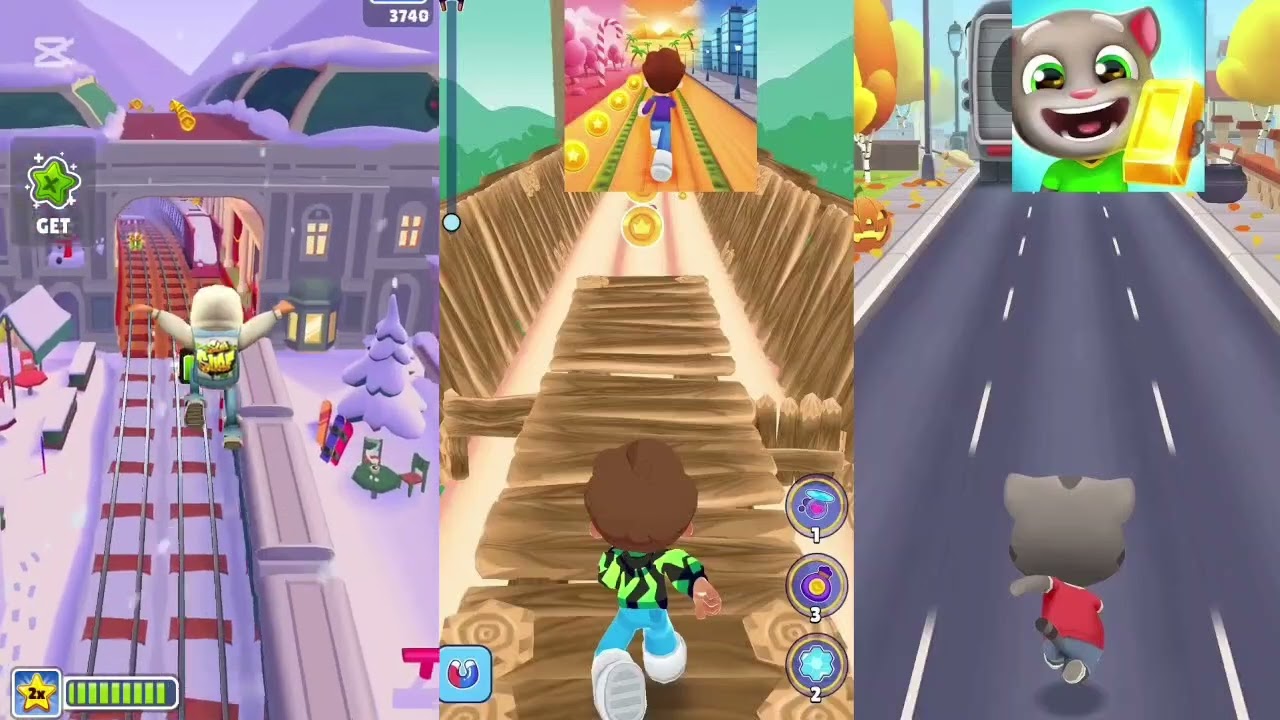 Subway Surfers 🆚🆚 Temple Run 🌪️ Ultimate Speed Storm