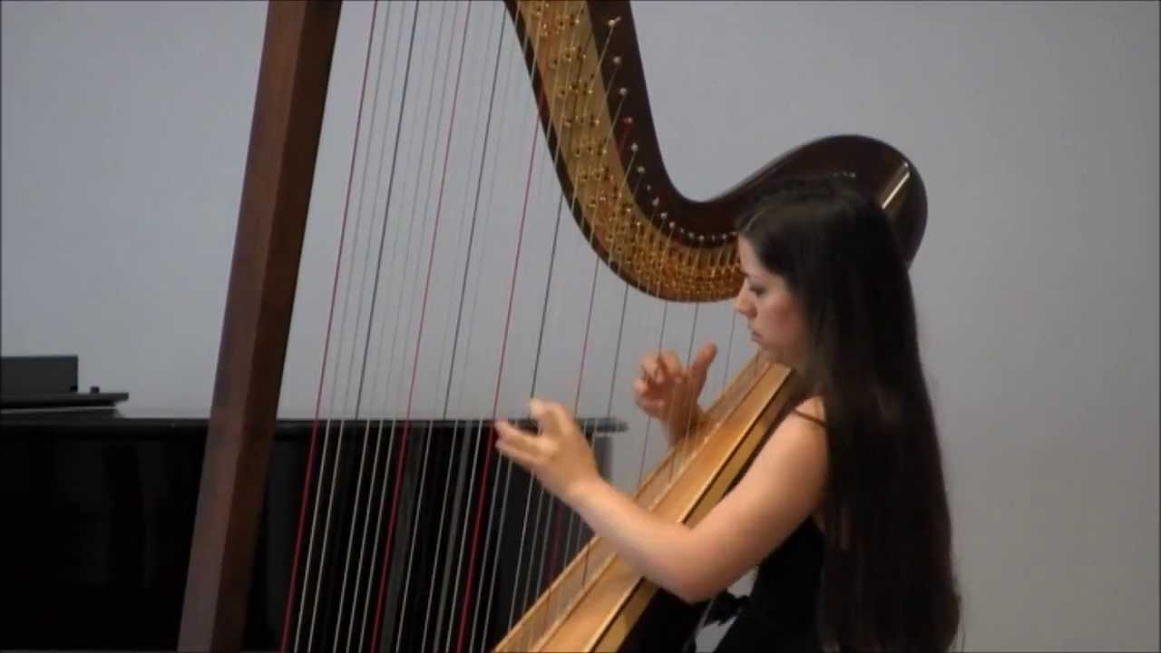 Elisa Netzer harp: Manuel De Falla, Spanish Dance from 