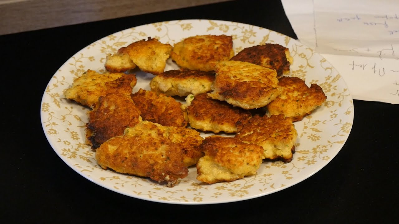 Les croquettes de poulet