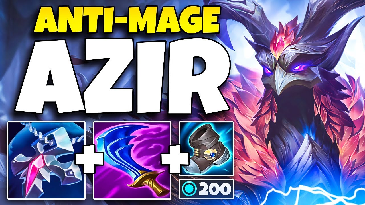 THIS AZIR BUILD COUNTERS ALL MAGES IN SEASON 14