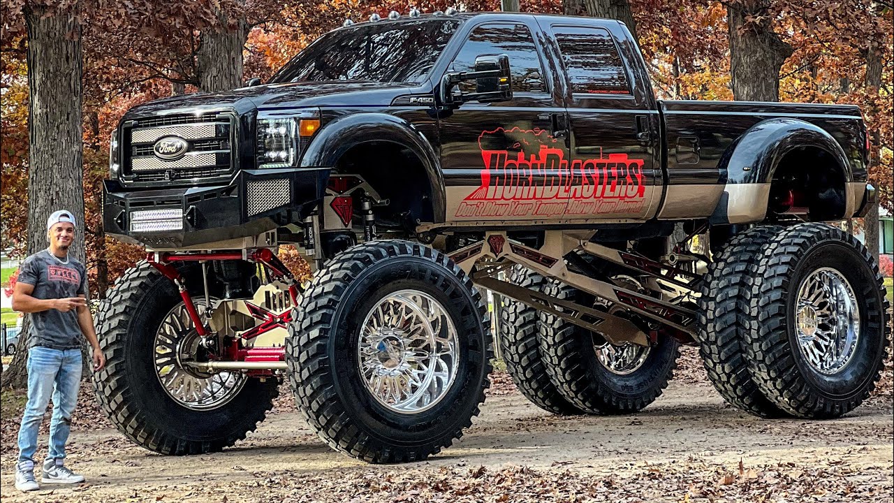 The BADDEST Dually In The Game! **F450 on 30” Wheels & 58” Tires!**