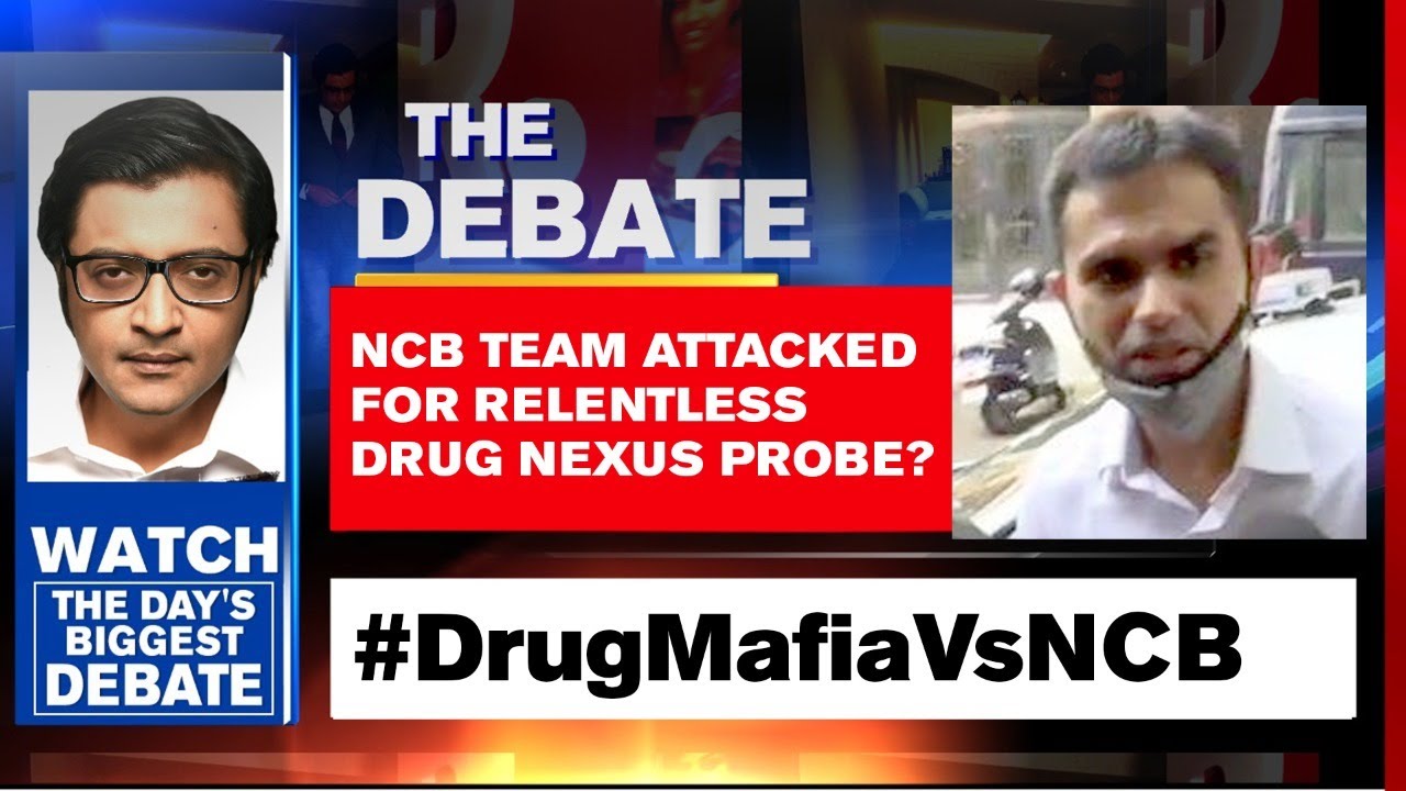 NCB Team Attacked For Relentless Drug Nexus Probe? | Arnab Goswami Debates