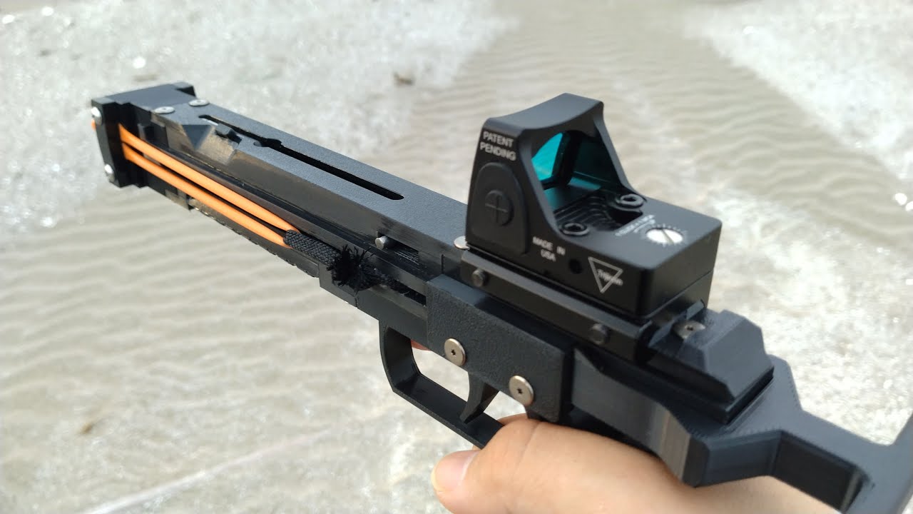 たのしいスリングショットピストル [ 3D Printed Slingshot Pistol ]