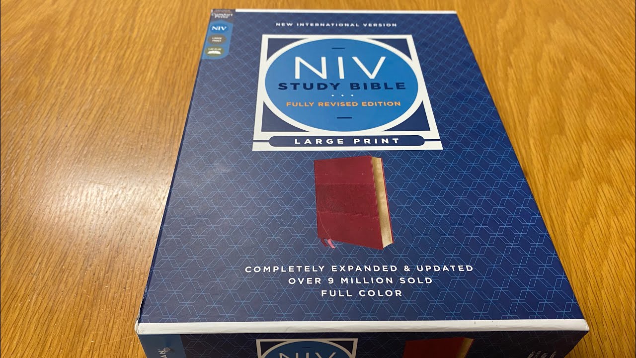 NIV Study Bible by Zondervan (fully Revised Edition) review | Please subscribe