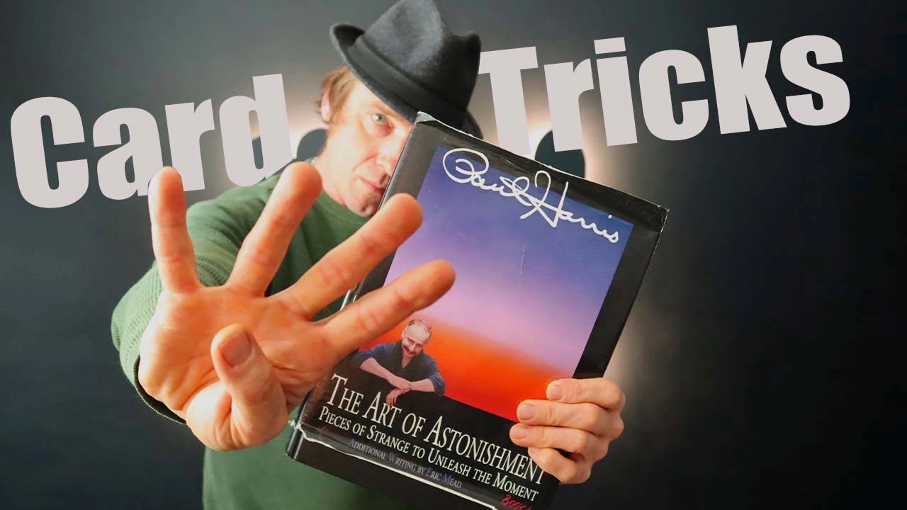 4 Card Tricks By Paul Harris from Art Of Astonishment !