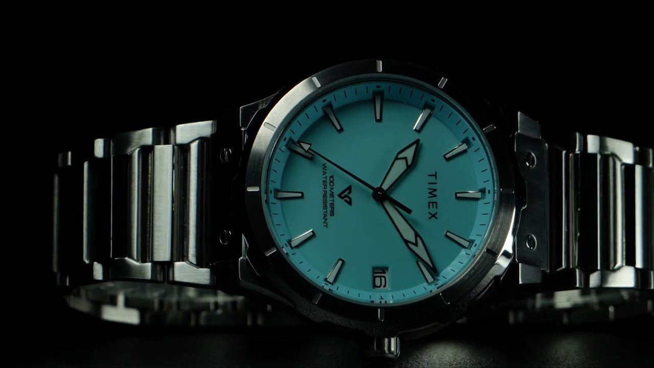 Timex Vector Steel Gents Tiffany Blue Dial Watch/TWEG24804/₹ 11995/#anilandsons @TimexGroupIndia