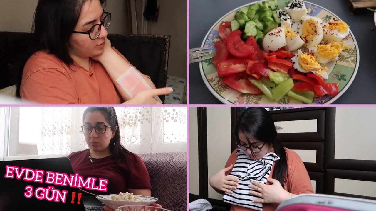 EVDE BENİMLE 3 GÜN  | #kilovermeyedevam Ağda
